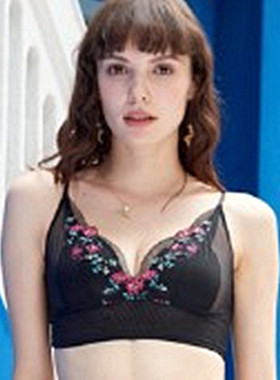 拍下优惠贝佳人BW91902 聚拢薄B杯高端法式文胸无钢圈定制款