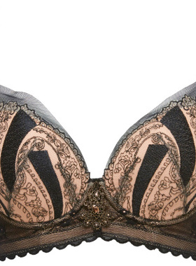 专柜正品 贝佳人B91288 高端刺绣聚拢收副乳侧收调整型内衣文胸