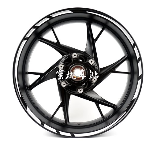 奔达 金吉拉V2 300 改装 轮毂贴 钢圈贴 15寸16寸 防水反光贴纸