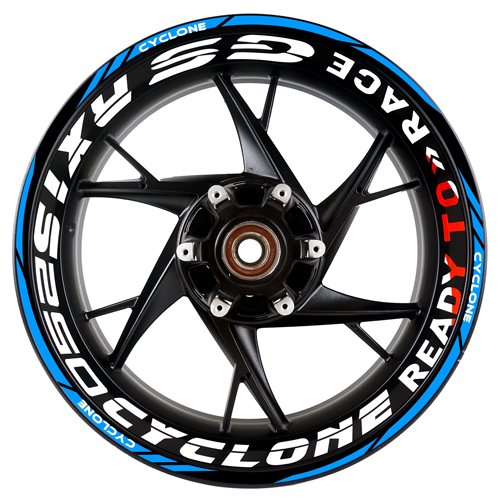 适用于宗申赛科龙RX1S改装轮毂贴