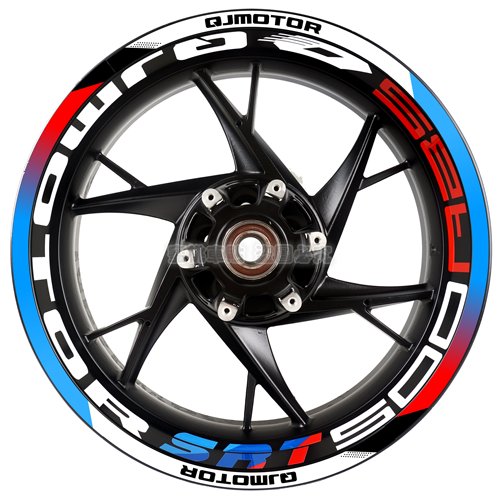 钱江 QJMOTOR 骁500 改装 轮毂贴 钢圈贴 风挡 边箱 车身反光贴纸