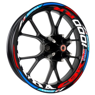 NC750 X 改装 17寸轮毂贴 钢圈贴 风挡尾箱边箱车身防水 反光贴纸