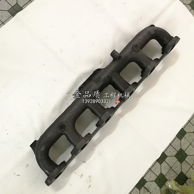 三菱6D34排气支管 三一SY215-8发动机排气支管 排气管 挖掘机配件