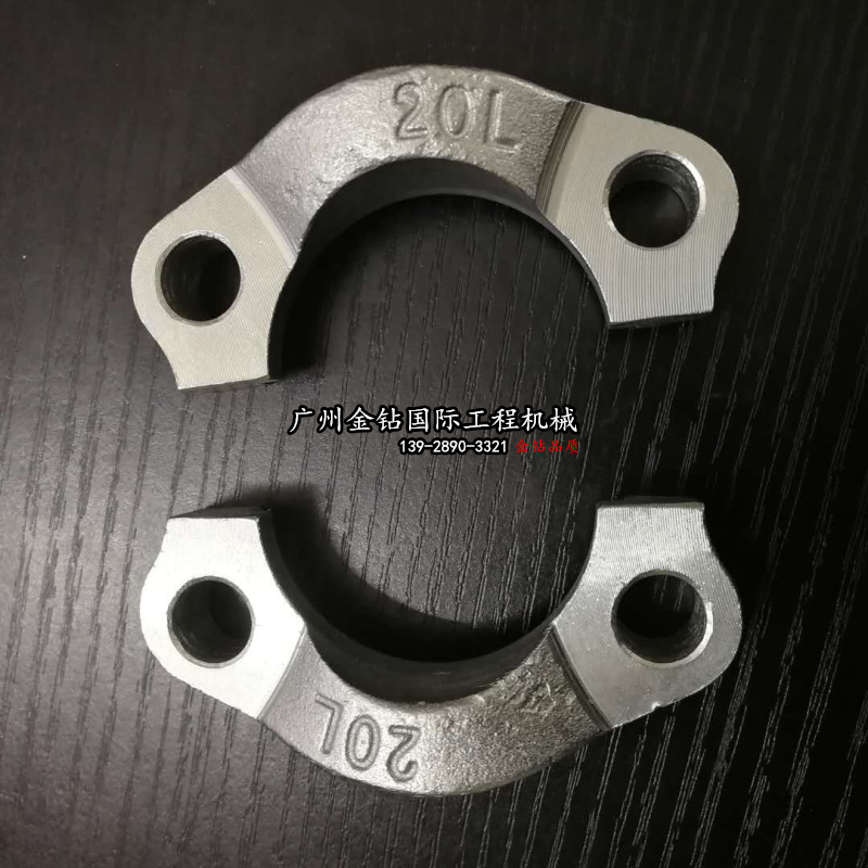 卡特日立神钢挖掘机维修液压大泵分配阀油管堵头法兰堵板夹子配件