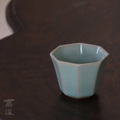 霁泽手工汝瓷极简原矿釉