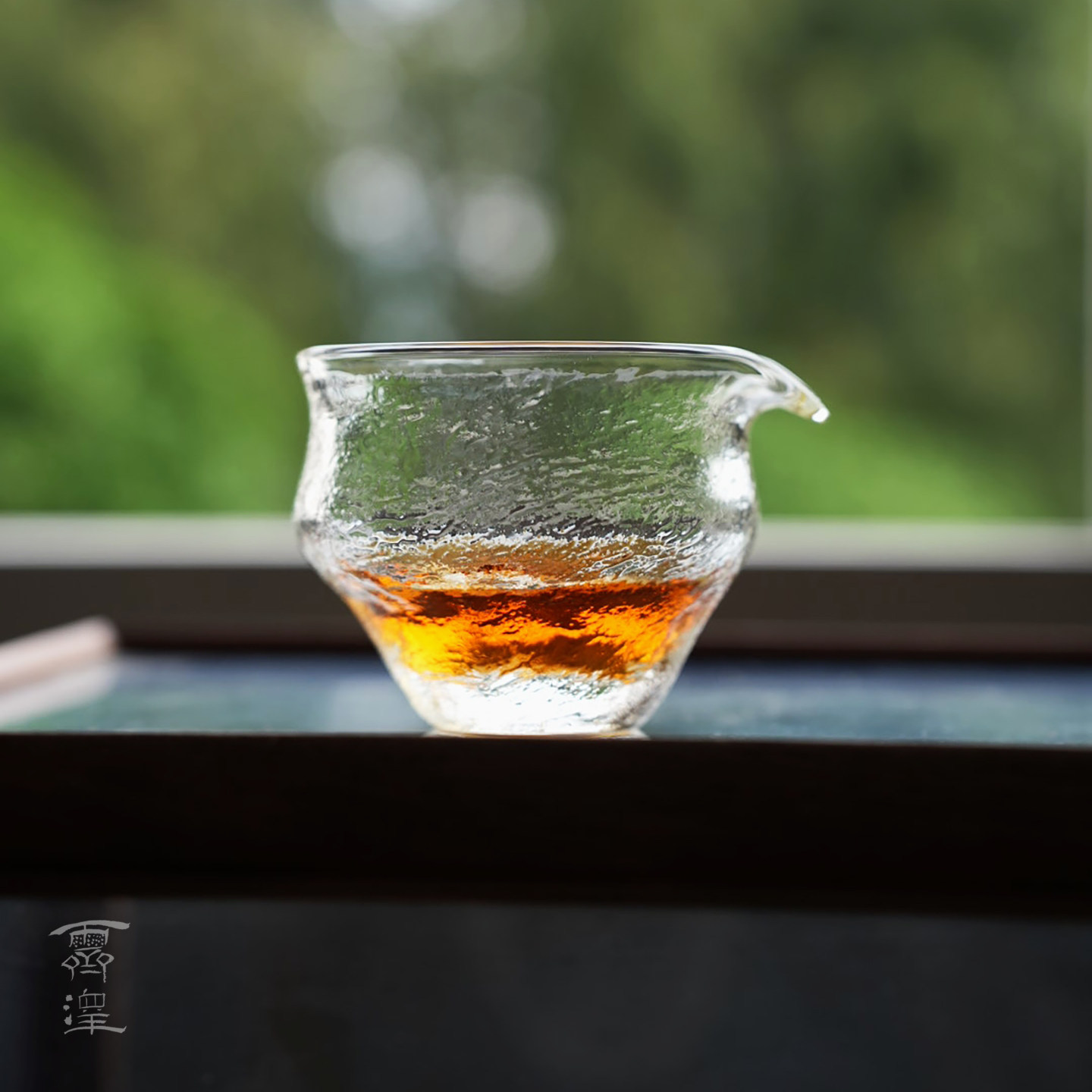 霁泽高硼硅耐热公道杯120ml