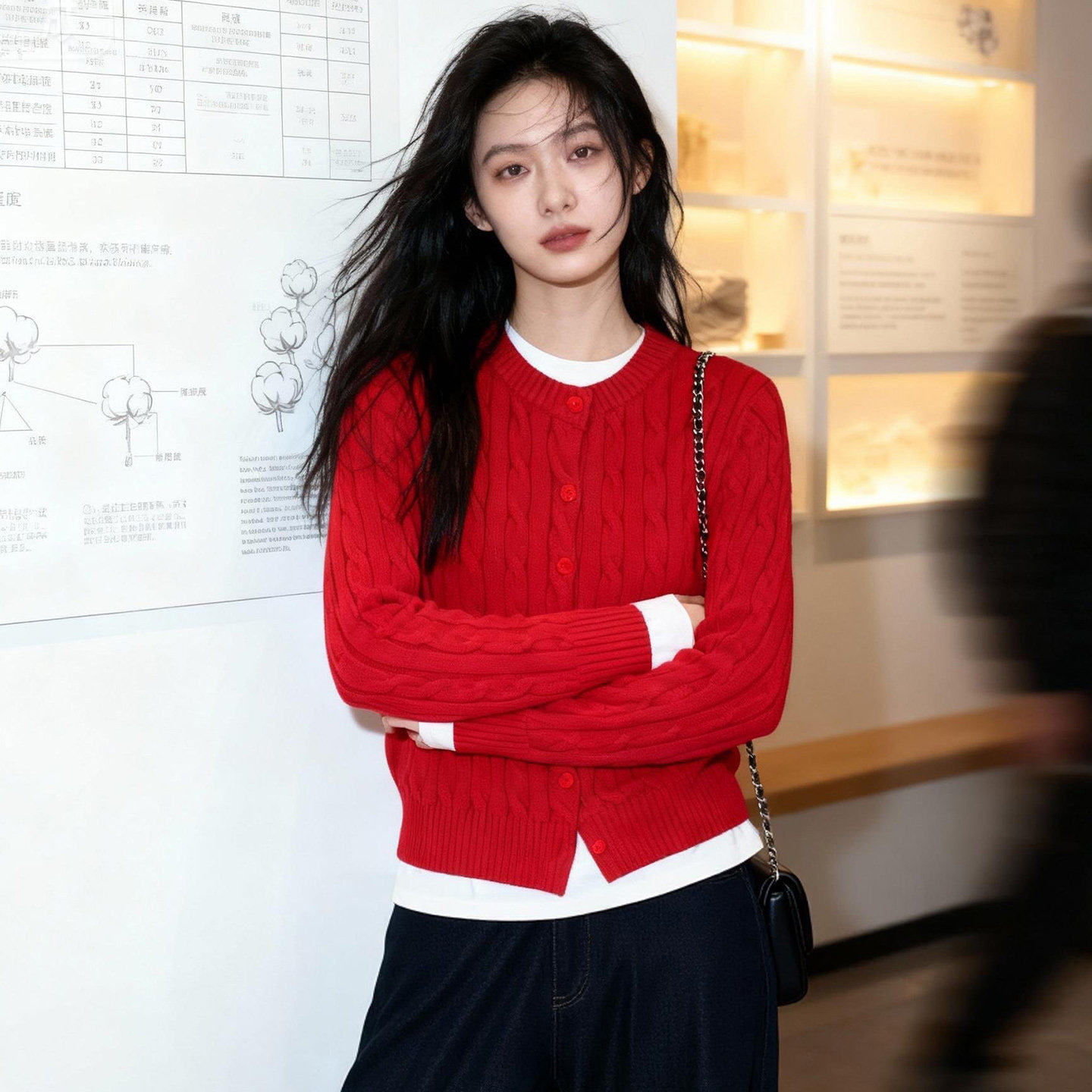 不起球100%纯棉毛衣内搭打底开衫针织外套女春秋2025新款外搭上衣,个性定制/设计服务/DIY,棉服工装,淘宝优惠券,粉丝福利购,淘宝优惠卷