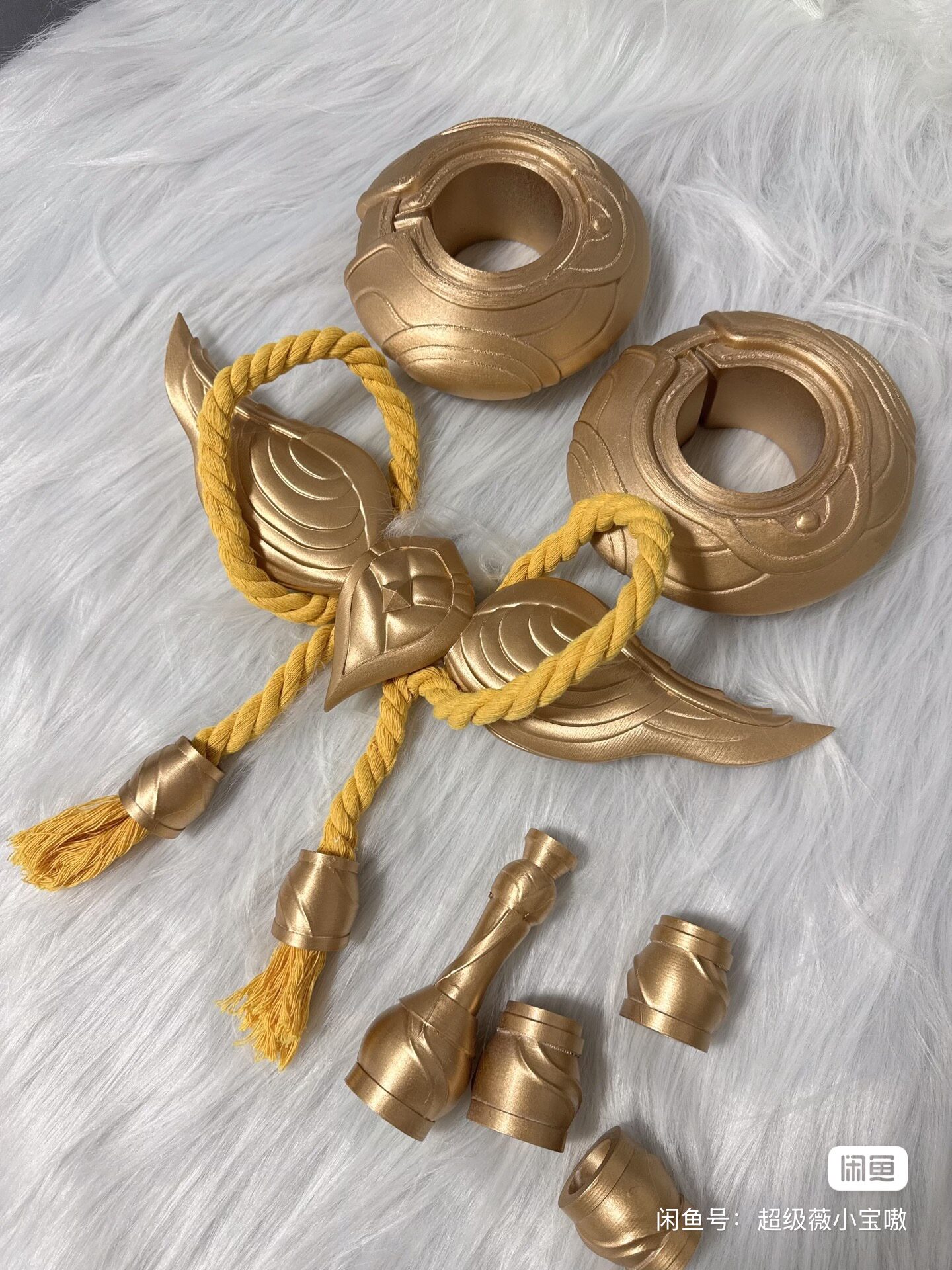 英雄联盟lol芸阿娜cos道具头饰组手环法球 3D打印pla