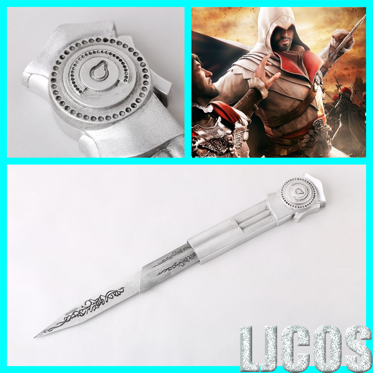 刺客信条2cosplay道具 Ezio Auditore 艾西欧 袖剑匕首