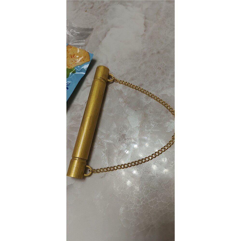 月亮计划父辈边狱巴士里恩双蛇杖，金属链子，3D打印还原，链子