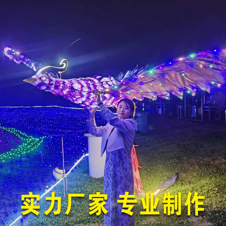 凤凰飞行器飞天凤凰景区表演