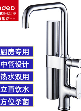 andeb安德贝家用厨房水槽冷热水龙头全功能终端直饮净水器含滤芯