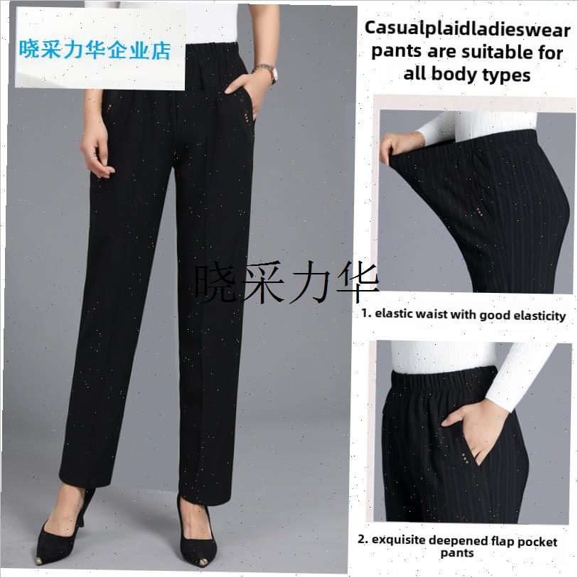 中老年女裤秋冬季羊羔绒妈妈裤子宽松J老人奶奶裤加绒加厚保暖外l