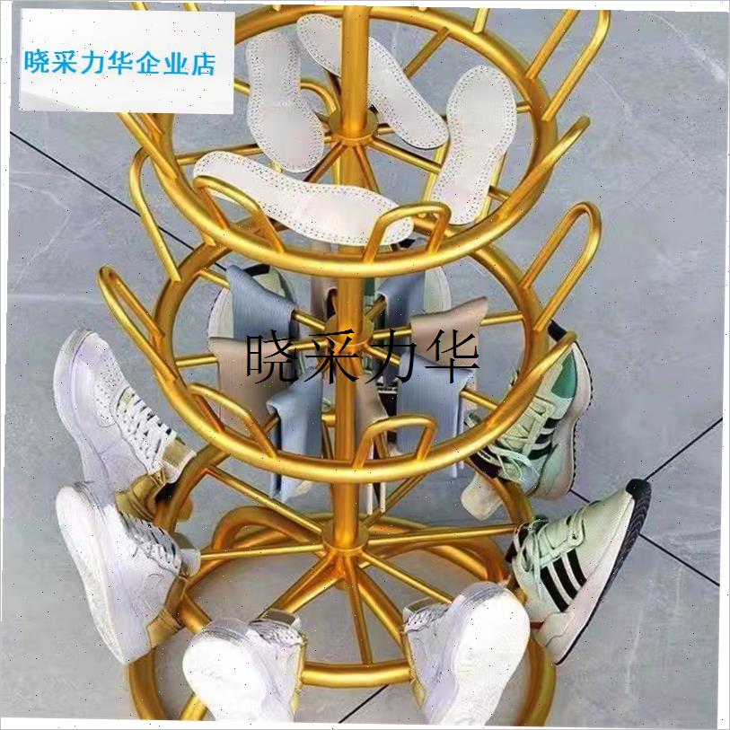 晒鞋鞋架旋转阳i台加粗新款拖鞋子移动落地室外收纳置物架晒鞋神l