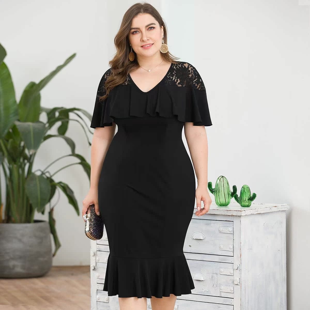 200斤大码气质礼服裙Plus Size Mermaid dress Women Dinner Gown|ruв категории Женская одежда, женской одежды - от Buy2taobao.com для оказания профессиональной услуги покупки агента Taobao