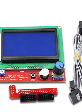 3D打印机控制屏 smart controller RAMPS1.4 LCD 12864液晶显示屏