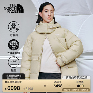 8E2F 中长鹅绒户外TheNorthFace 北面UE设计师款 轻量羽绒服女款