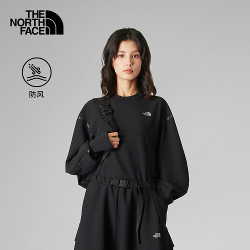 北面UE设计师款女A字防风卫衣
