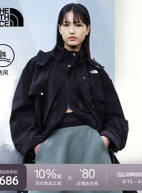 北面UE女防风夹克舒适宽松便捷外套城市休闲TheNorthFace|8CJ1