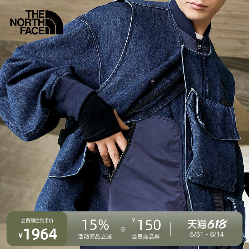 北面UE设计师款男休闲牛仔外套