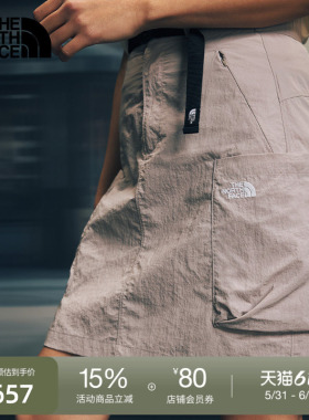 北面UE设计师款女A字短裙机能休闲户外夏款 TheNorthFace|8CM6