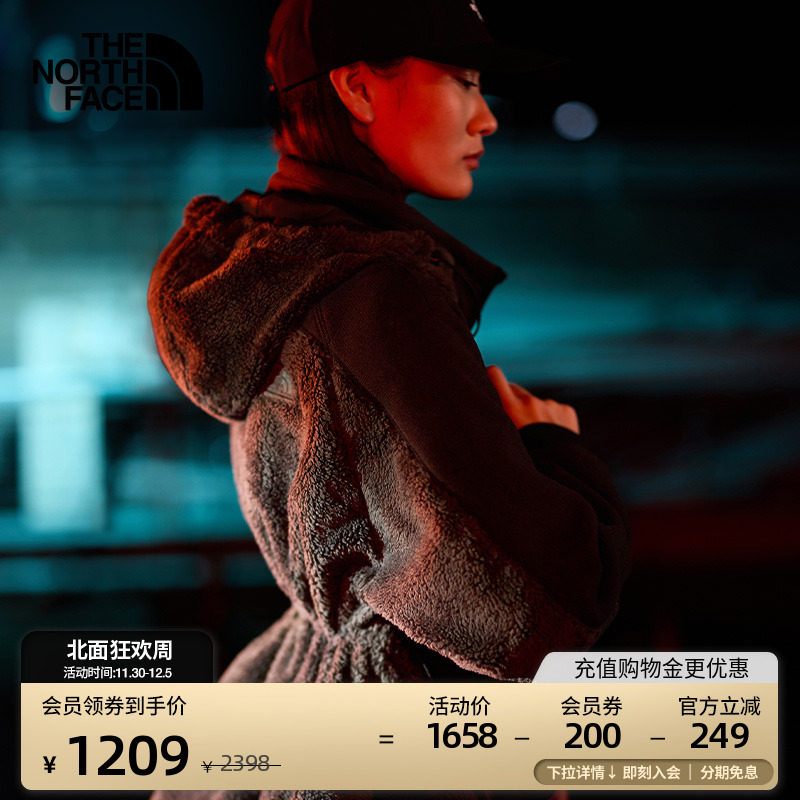 北面UE女保暖抓绒衣外套