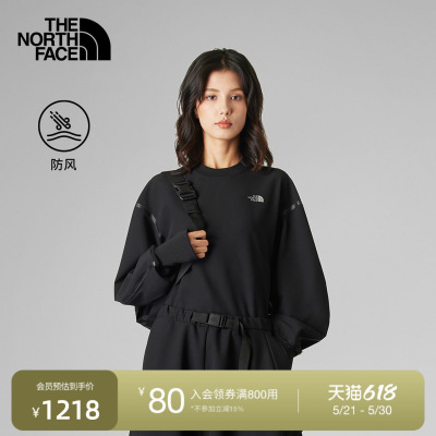 北面UE设计师款女A字防风卫衣