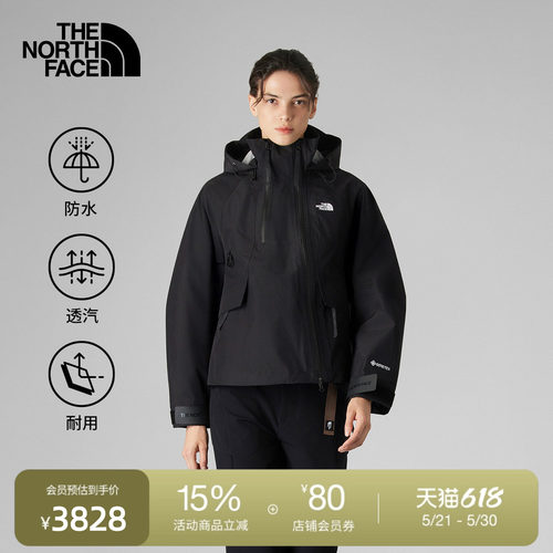 北面UE设计师款女GTX冲锋衣硬壳