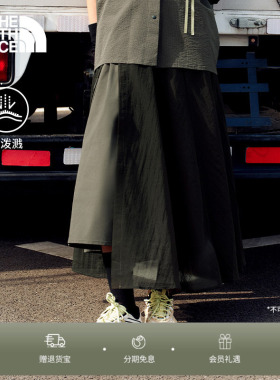 北面UE二合一双层半身裙女防泼水户外春夏新款TheNorthFace|8FD1