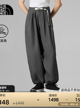 北面UE女设计师款休闲长裤防泼水舒适户外新TheNorthFace|8E6N