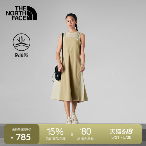 北面UE设计师款女防泼水连衣裙