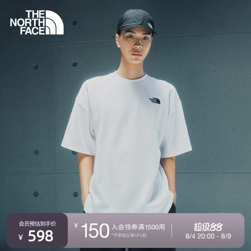 北面UE设计师款男夏圆领短袖T恤
