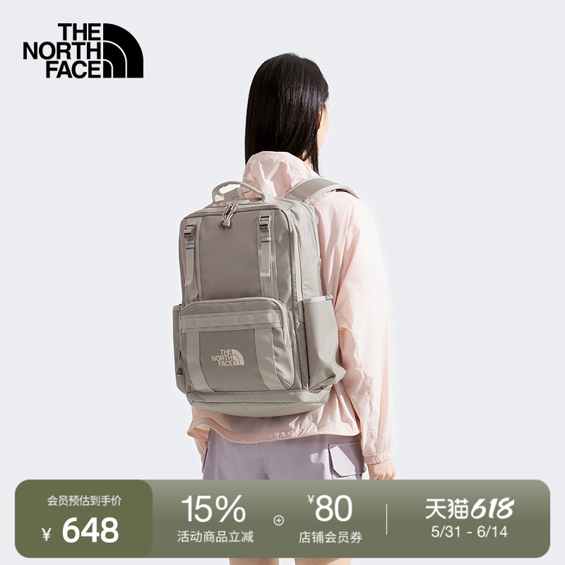 北面男女同款Base Camp复古休闲双肩背包22LTheNorthFace|8BK4