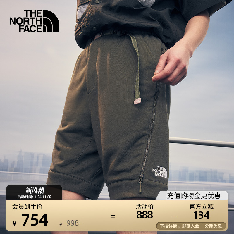 北面UE设计师款男宽松运动短裤