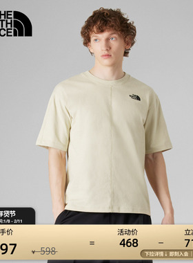 北面UE男女短袖T恤宽松舒适透气城市春夏新款户外TheNorthFace