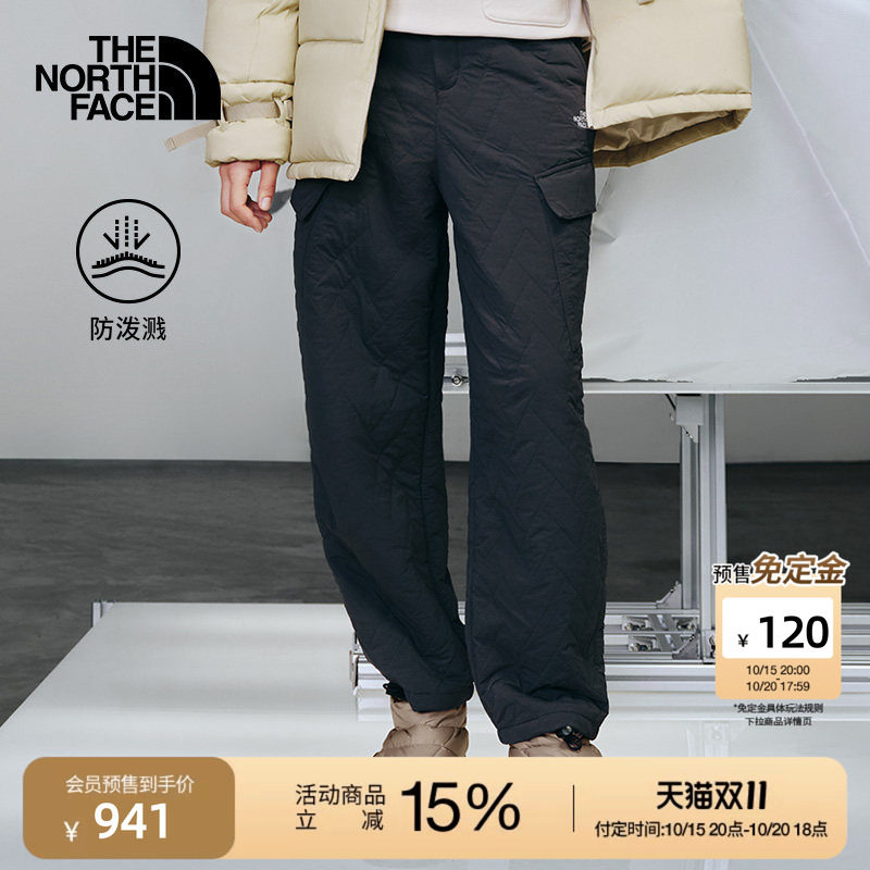 预售北面UE设计师款夹棉长裤子女防泼水保暖TheNorthFace|8E2K