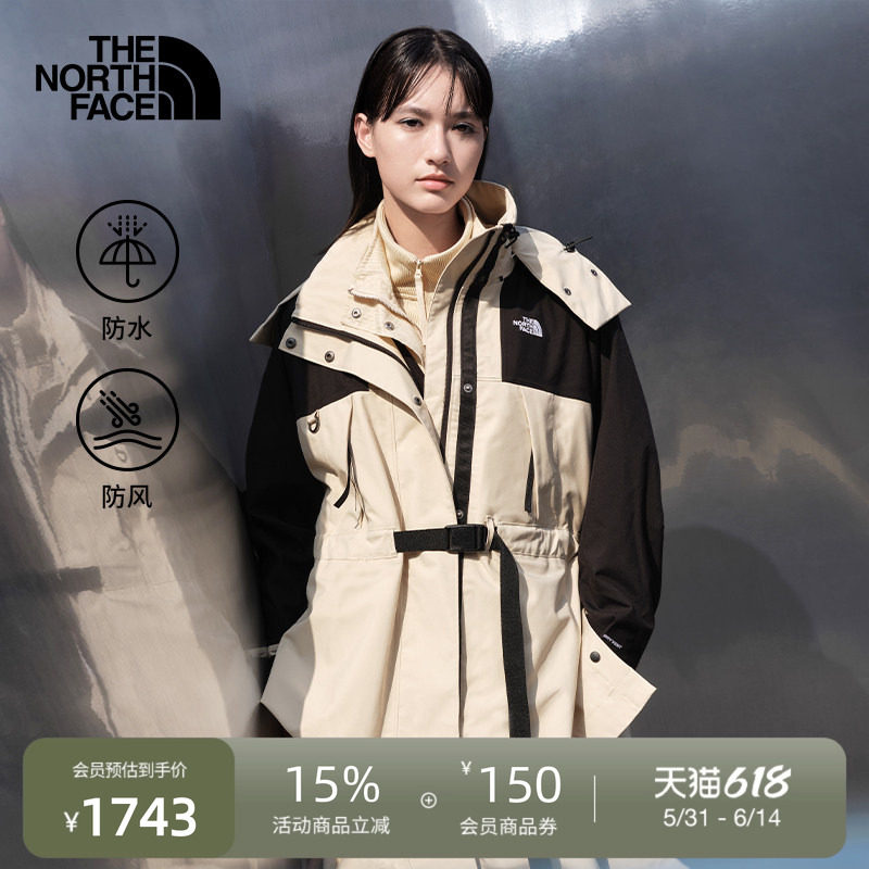 北面UE女防水冲锋衣外套