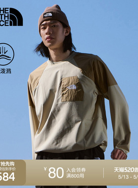 北面UE男套头衫轻薄防泼水城市户外新品TheNorthFace|8CJK