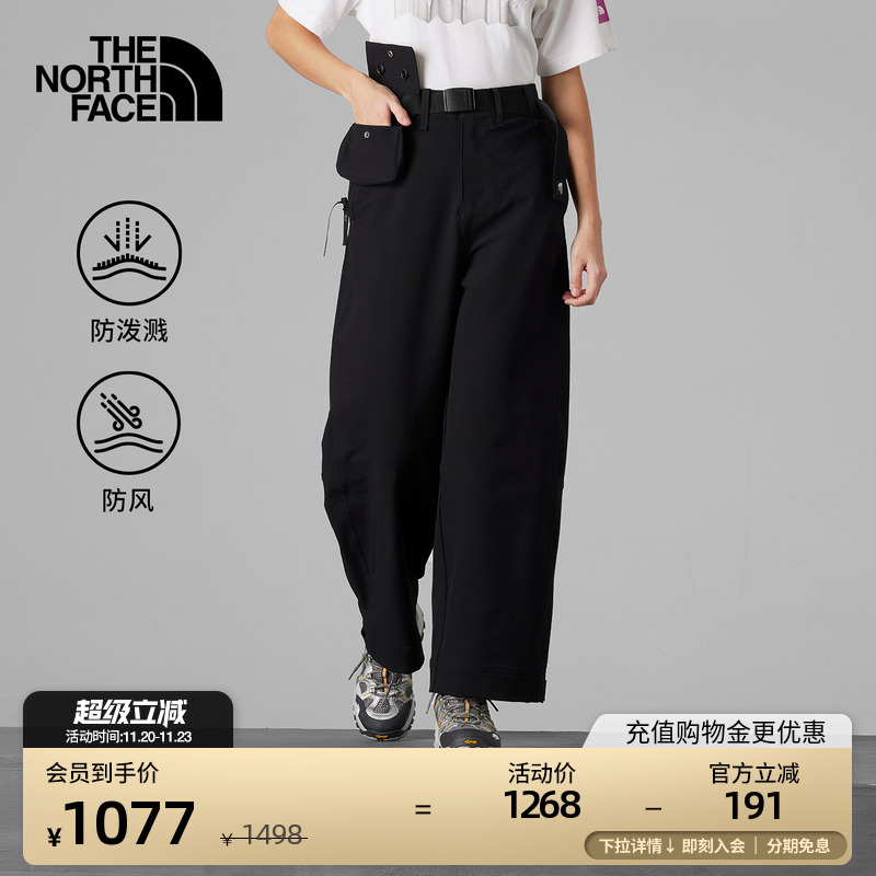 北面UE女宽松休闲长裤