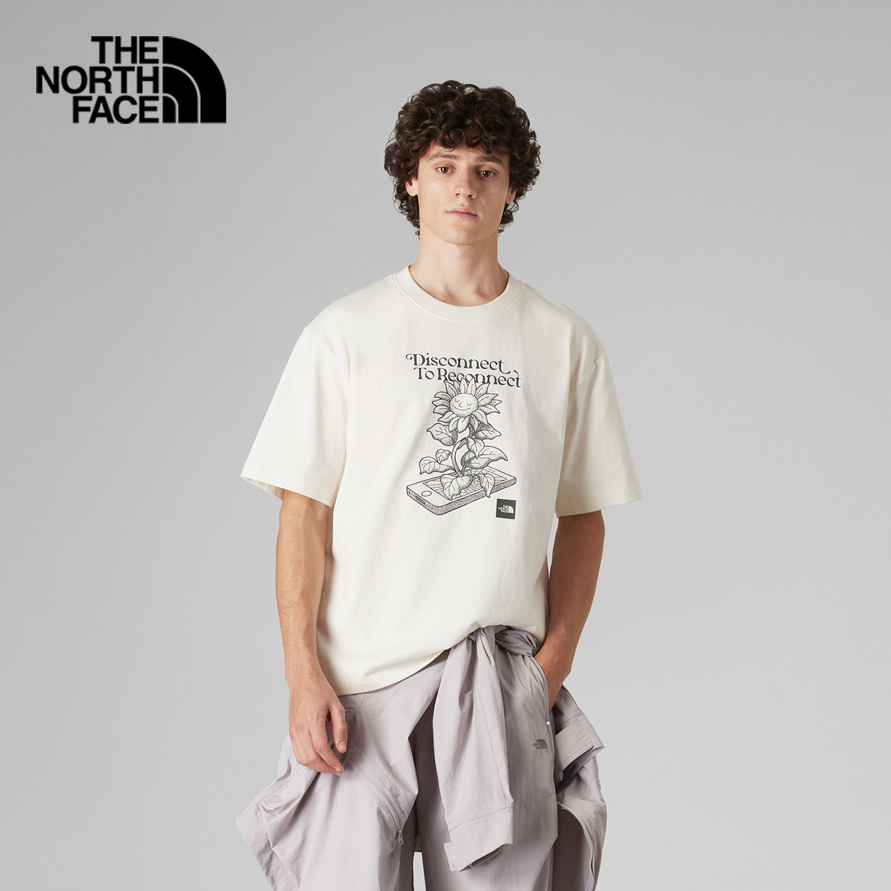 北面UE男女印花透气短袖T恤
