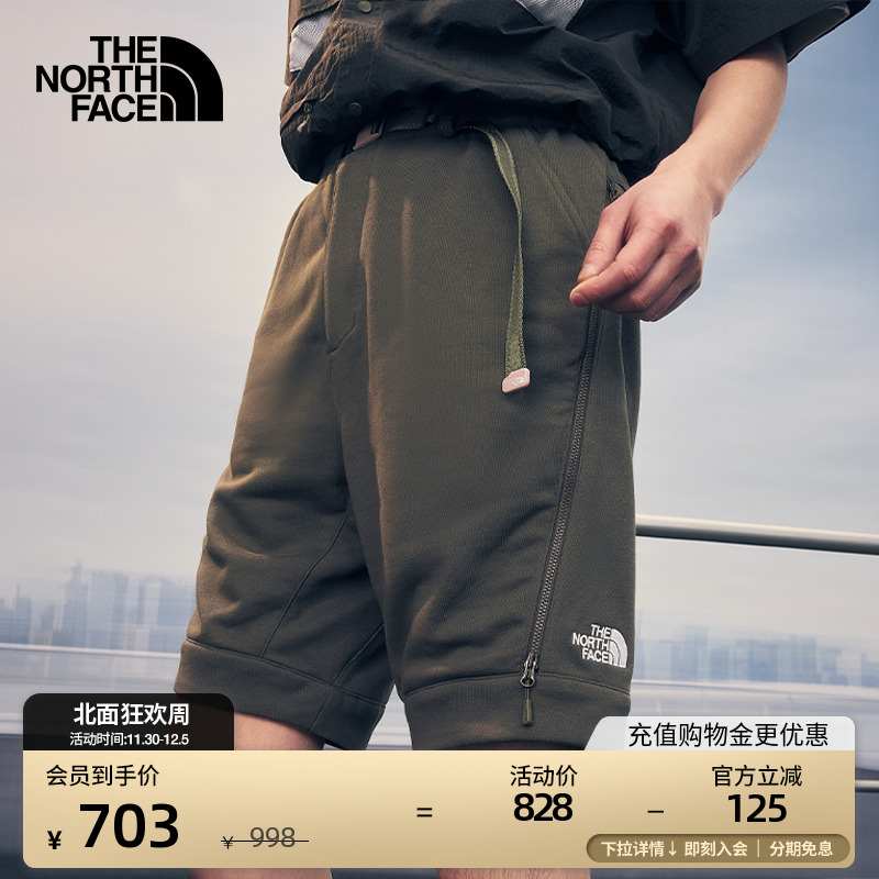北面UE设计师款男宽松运动短裤