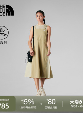 北面UE设计师款女连衣裙防泼水休闲户外夏款TheNorthFace|8GC9