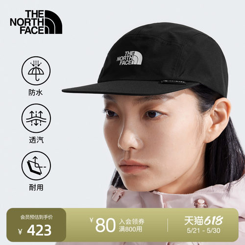 北面男女同款GTX防水鸭舌帽