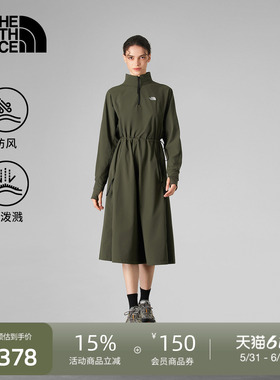 北面UE设计师款女连衣裙防泼水防风户外秋款TheNorthFace|8E6T