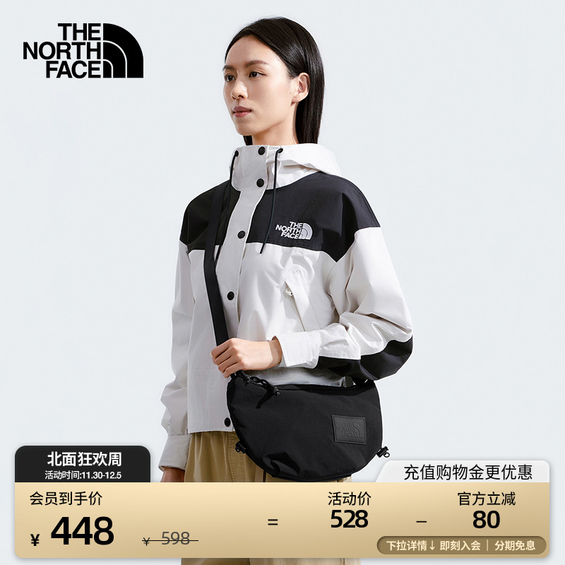 北面女士时尚休闲单肩背包