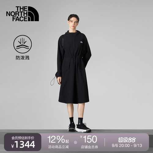 北面UE设计师款女防泼水连衣裙