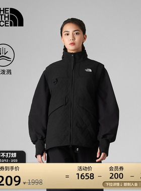北面UE「新年蜕变」系列女保暖棉马甲防泼水TheNorthFace|8CHV