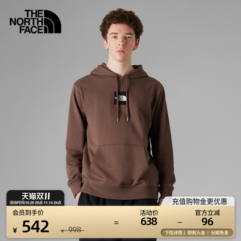 北面UE男重磅连帽卫衣