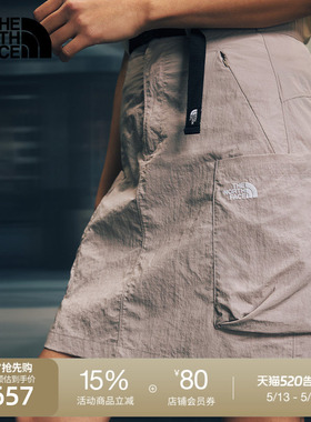 北面UE设计师款女A字短裙机能休闲户外夏款 TheNorthFace|8CM6