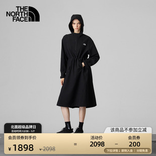 8E70 TheNorthFace 北面UE设计师款 女连衣裙防泼水宽松户外新款